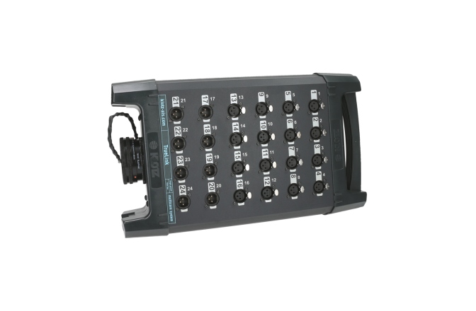 Stagebox 24 canale Klotz TrueLink Pro 16/8 XLR 3p - RMP 85p M24-channel - single ground