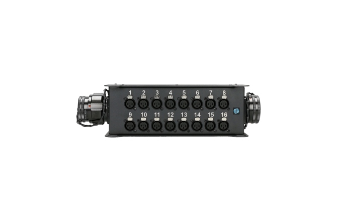 Stagebox audio profesional Klotz TrussLink 16/0 XLR 3p - 2x RMP 54p F/M16-channel - single ground