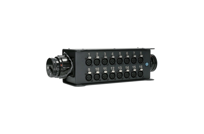 Stagebox audio profesional Klotz TrussLink 16/0 XLR 3p - 2x RMP 54p F/M16-channel - single ground