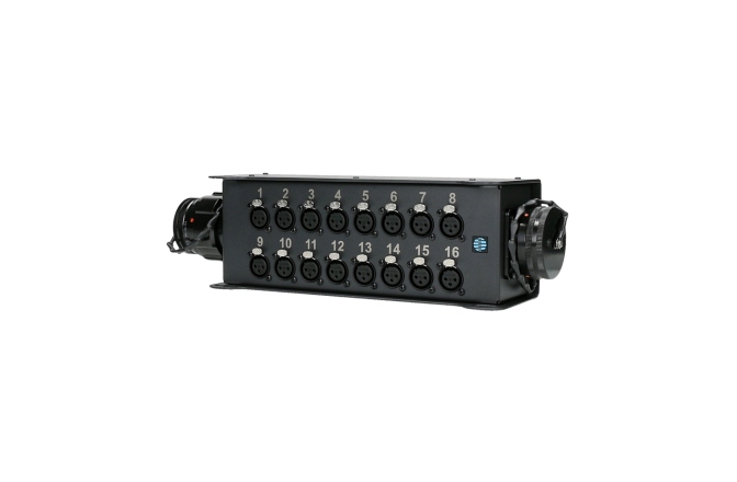 Stagebox audio profesional Klotz TrussLink 16/0 XLR 3p - 2x RMP 54p F/M16-channel - single ground