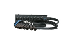 Stagebox compact multifuncțional Klotz StraightLink AES/EBU 8/0 XLR 3p8-channel - digital - single ground - 15 m