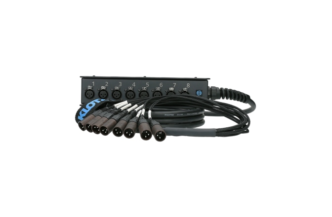 Stagebox compact multifuncțional Klotz StraightLink AES/EBU 8/0 XLR 3p8-channel - digital - single ground - 15 m