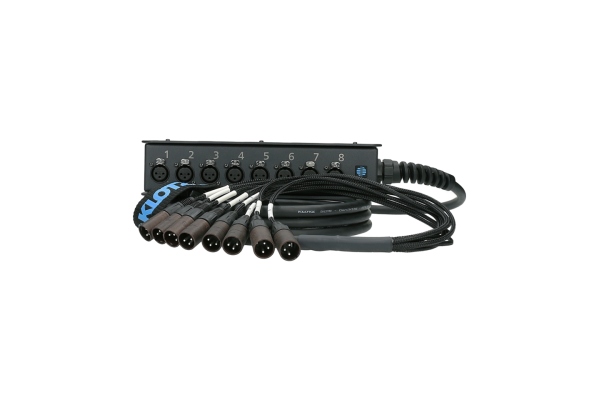 StraightLink AES/EBU 8/0 XLR 3p8-channel - digital - single ground - 30 m