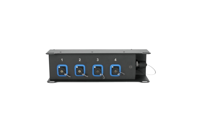 Stagebox Digital prin Fibră Optică Klotz SmartBeam OCTO to 4x opticalCON DUOT-Box OCTO Rigg & Floor - single-mode