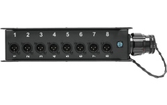 Stagebox Klotz TrussLink 8x XLR 3p M - RMP 25p F8-channel - single ground