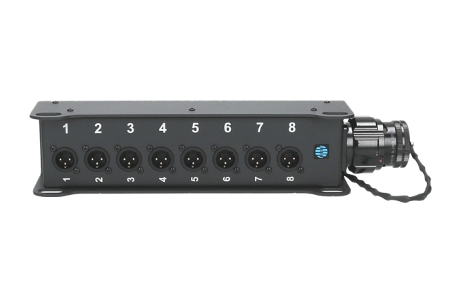 Stagebox Klotz TrussLink 8x XLR 3p M - RMP 25p F8-channel - single ground