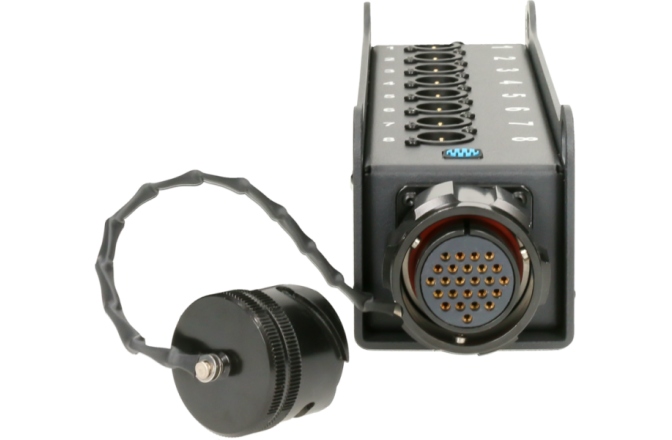 Stagebox Klotz TrussLink 8x XLR 3p M - RMP 25p F8-channel - single ground