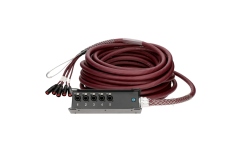 Stagebox Multicore date  Klotz RamCAT 5-fold network multicore system, highly flexible RC5-LB5V cable, TrussLink stagebox, standard versionCAT5e (S/UTP) / etherCON - etherCON - 50 m