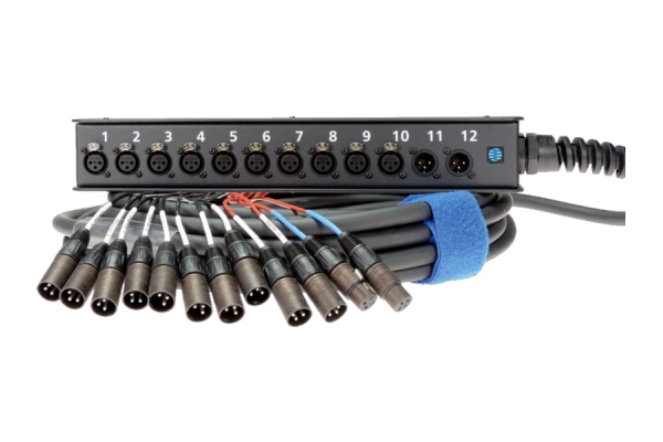 StraightLink 10/2 XLR 3p12-channel - single ground - 10 m StraightLink 10/2 XLR 3p12-channel - single ground - 10 m