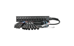 Stagebox multicore Klotz StraightLink 8/4 XLR 3p12-channel - single ground - 5 m