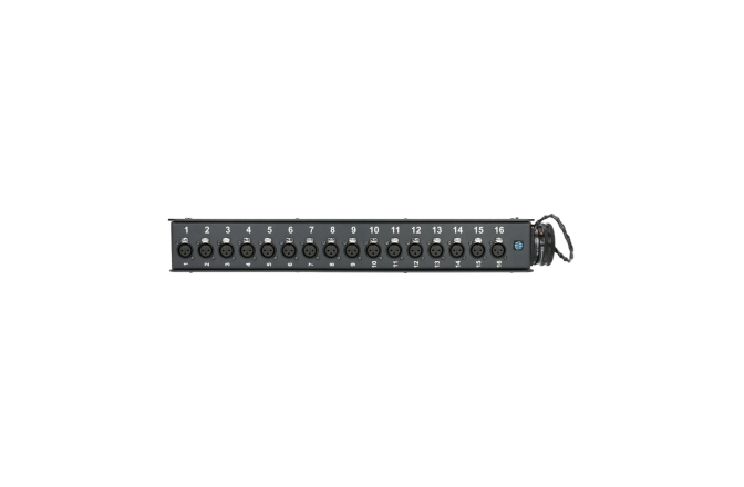 Stagebox multipin Klotz StraightLink 16/0 XLR 3p - RMP 54p M16-channel - single ground