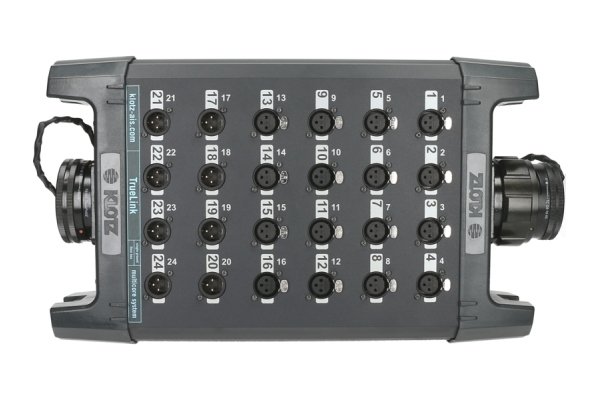 TrueLink Pro 16/8 XLR 3p - 2x RMP 85p F/M24-channel - single ground TrueLink Pro 16/8 XLR 3p - 2x RMP 85p F/M24-channel - single ground
