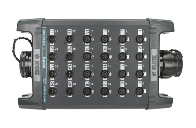 Stagebox multipin Klotz TrueLink Pro 16/8 XLR 3p - 2x RMP 85p F/M24-channel - single ground