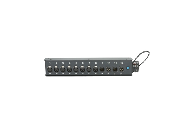 Stagebox profesional Klotz StraightLink 8/4 XLR 3p - RMP 37p M12-channel - single ground