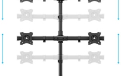 Stand de masa Multibrackets Stand de masa pentru 4 monitoare MB-3347, 15"- 27"
