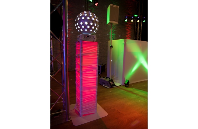 Stand efecte DJ Eurolite 2x Stage Stand variable incl. Cover and Bag, white