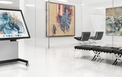 Stand mobil ecrane cu Touch Vogels PFTE7121, 50"-85", max VESA 700x400