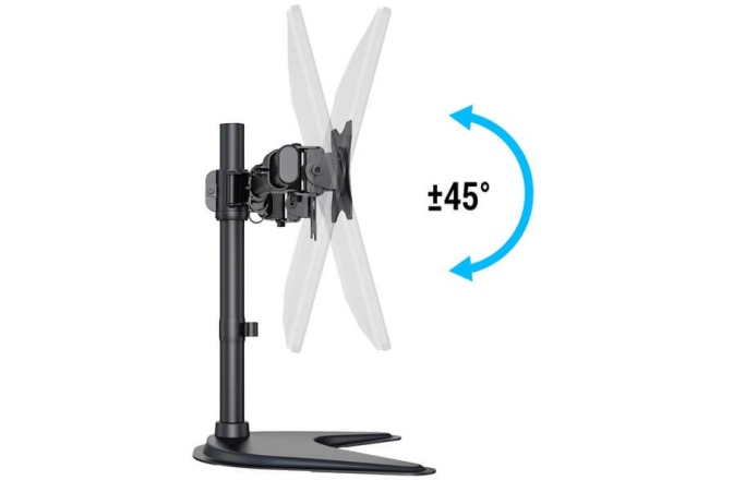Stand pentru monitoare de studio Multibrackets Stand pentru 2 monitoare MB-3330 15"-27" 