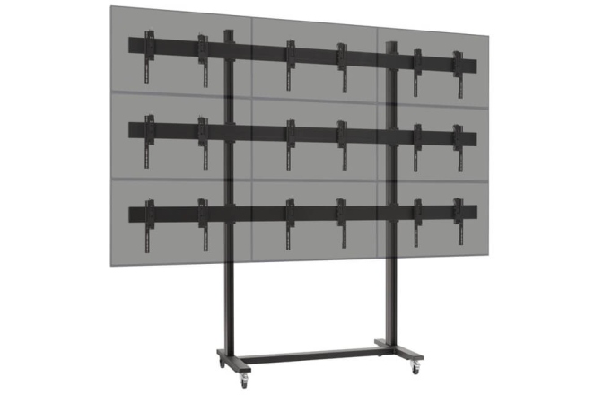Stand Videowall 3x3  Vogels TVW3355 cu baza mobila
