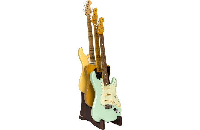 Stativ 3 chitare Fender Deluxe Wooden 3-Tier Multi Stand