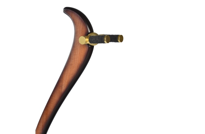 Stativ chitară Bulldog Dragon One - Lacewood Sunburst - Gold Carrier