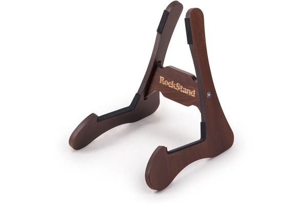 Wood A-Frame Stand - Acoustic - Brown Oak
