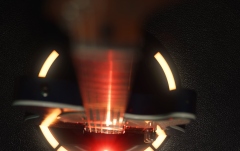 Stativ de chitara iluminat Gravity Glow Guitar Stand Neckhug