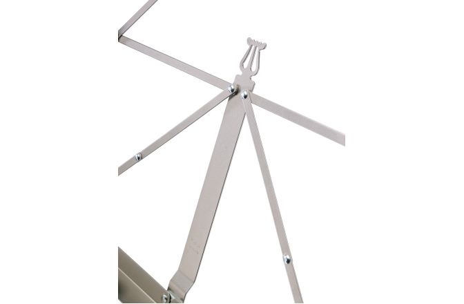 Notenständer K&M 101 Music Stand Nickel Colored