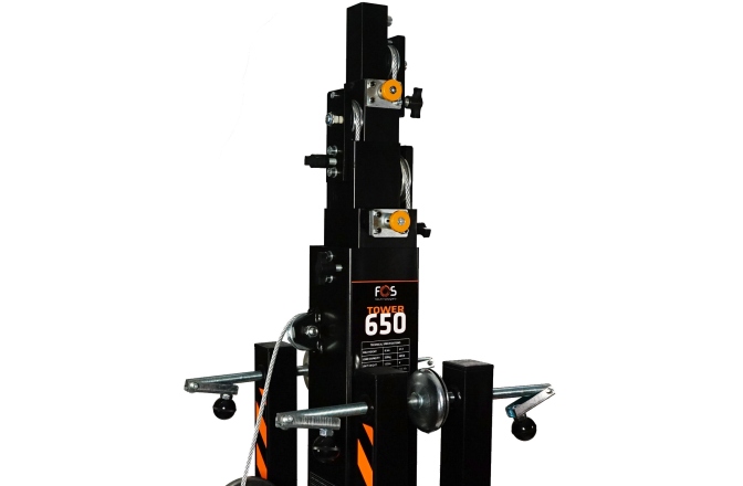 Stativ de ridicare telescopic, cu scipete FOS Tower 650