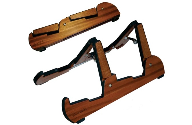 Stativ dublu chitară Cooperstand Pro-Tandem Sapele Mahagany