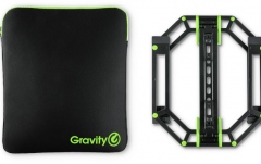 Stativ laptop, controler DJ Gravity LTS-01 Black Set 1