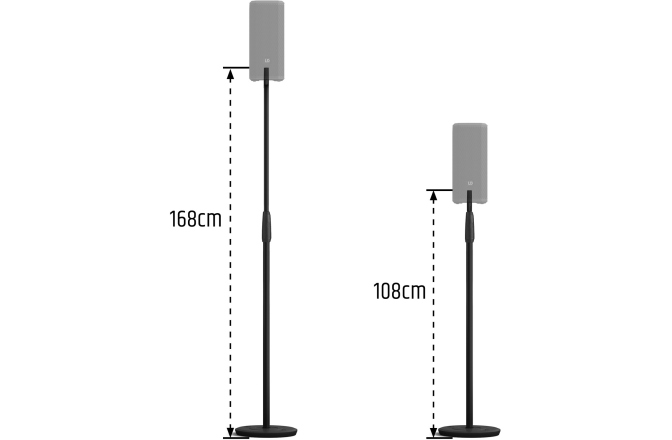 Stativ monitoare de studio  LD Systems DAVE 10 G4X STAND