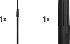 Stativ monitoare de studio  LD Systems DAVE 10 G4X STAND