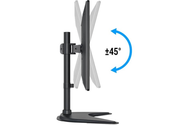 Stativ monitor studio Multibrackets Stand Monitor 3323, 15"-27" negru