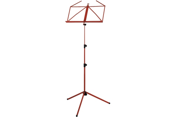 Stativ partituri VE20 Rosu, ;Înălțime 63 - 125 cm