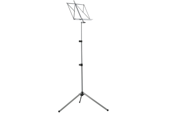 Stativ partituri Gewa Stativ partituri VE20 Silver, Înălțime 63-125 cm