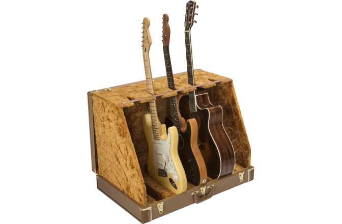 Stativ pentru 5 Chitare Fender Classic Series Case Stand - 5 Guitar Brown