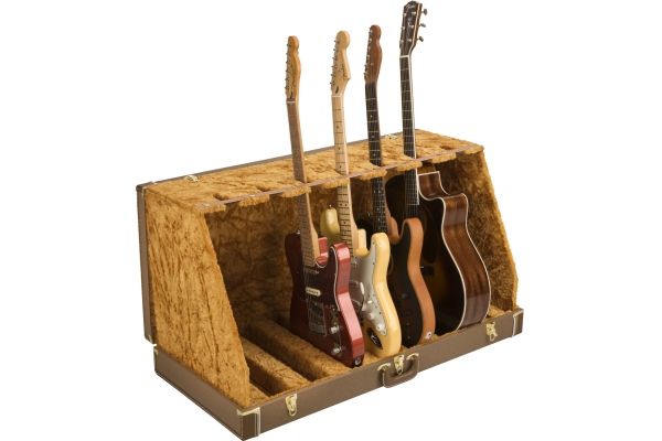 Fender Classic Series Case Stand - 7 Guitar Brown Fender Classic Series Case Stand - 7 Guitar Brown