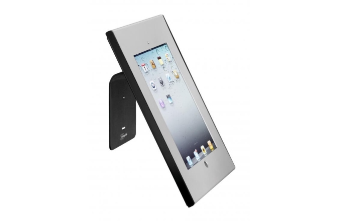 Stativ tableta perete/masa Vogels pentru tablete cu dimensiunile de minim 236x166x3mm si maxim 285x186x10mm