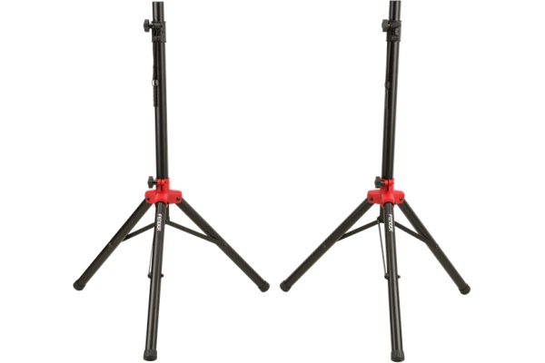 Compact Speaker Stands with Bag Black