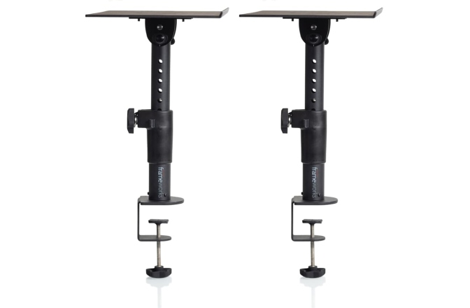 Stative monitoare de studio Gator Frameworks Clamp-On Studio Monitor Stand Set