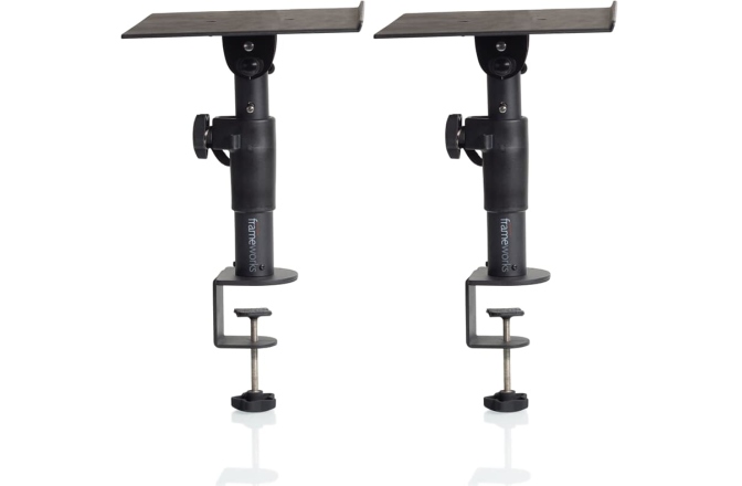 Stative monitoare de studio Gator Frameworks Clamp-On Studio Monitor Stand Set