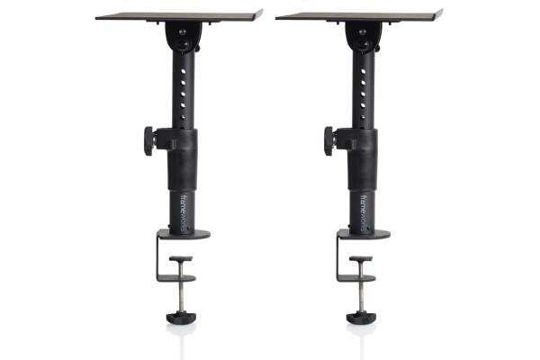 Gator Frameworks Clamp-On Studio Monitor Stand Set