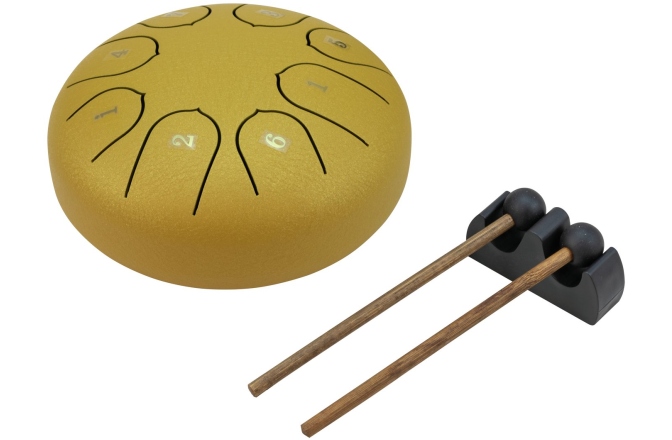 Steel drum Dimavery TD-8  Steel Tongue Drum, gold