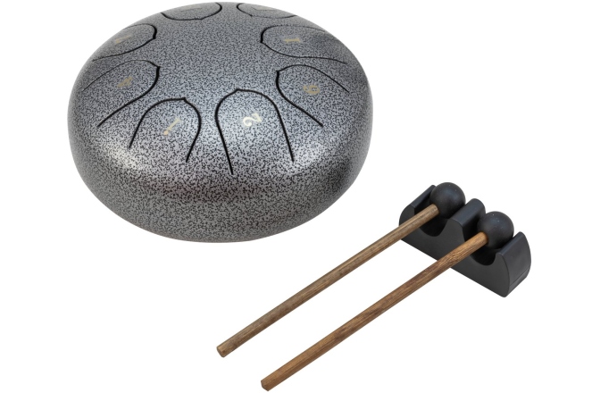 Steel drum Dimavery TD-8  Steel Tongue Drum, silver