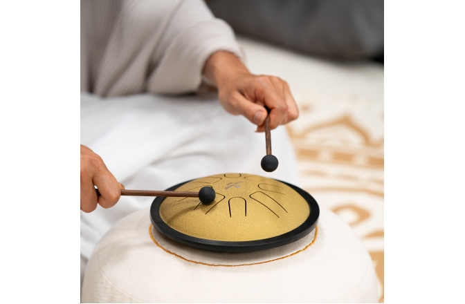 Steel drum Meinl Sonic Energy Small ST Drum C Minor, 8 Notes - Gold / 7"/18 cm