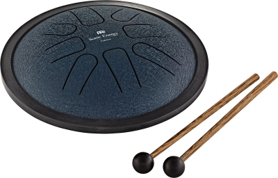 Meinl Steel Tongue G Minor Sonic Energy Small Steel Tongue Drum G Minor 7 Blue