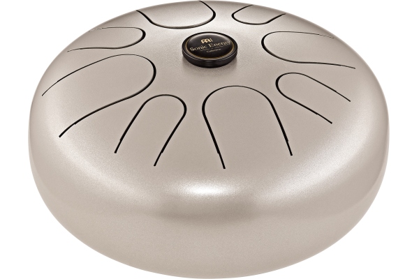 Sonic Energy Steel Tongue Drum G Minor 12 Pearl Grey
