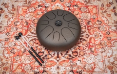 Steel Tongue  Meinl Sonic Energy Steel Tongue Drum Vintage Brown - A Minor