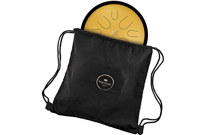 Steel Tongue RE minor Meinl Sonic Energy 10'' Compact Steel Tongue Drum, D Minor, 8 Notes, 432 Hz, Gold